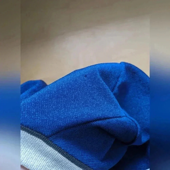 TAN JAY Vintage cardigan size 10  women Blue, White and black made in Canada - Picture 12 of 12